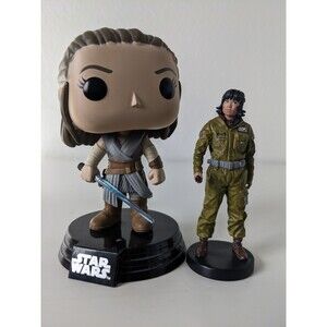 Funko Pop Star Wars Rey the Last Jedi #190 Rise Of Skywalker Rose Tico Fighter